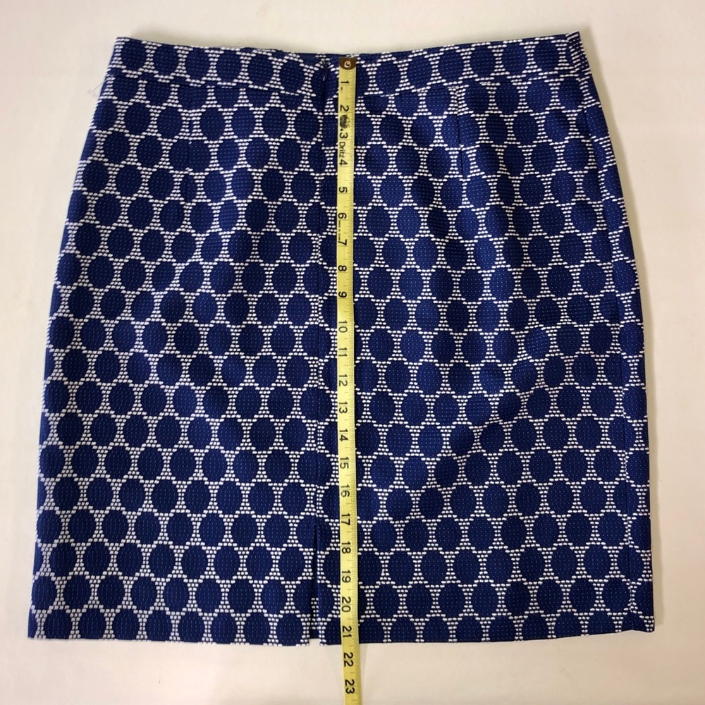 Antonio Melani Geometric Lined Pencil Skirt (14) - Picture 12 of 17